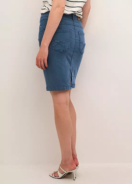 Ann Pencil Skirt - Dress Blues - Blue Sky Fashions & Lingerie