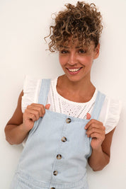 BETHANY OVERALLS - Milk Boy Striped - Blue Sky Fashions & Lingerie