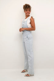 BETHANY OVERALLS - Milk Boy Striped - Blue Sky Fashions & Lingerie