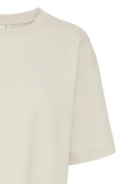 Ocie Sweatshirt by Ichi - silver gray - Blue Sky Fashions & Lingerie