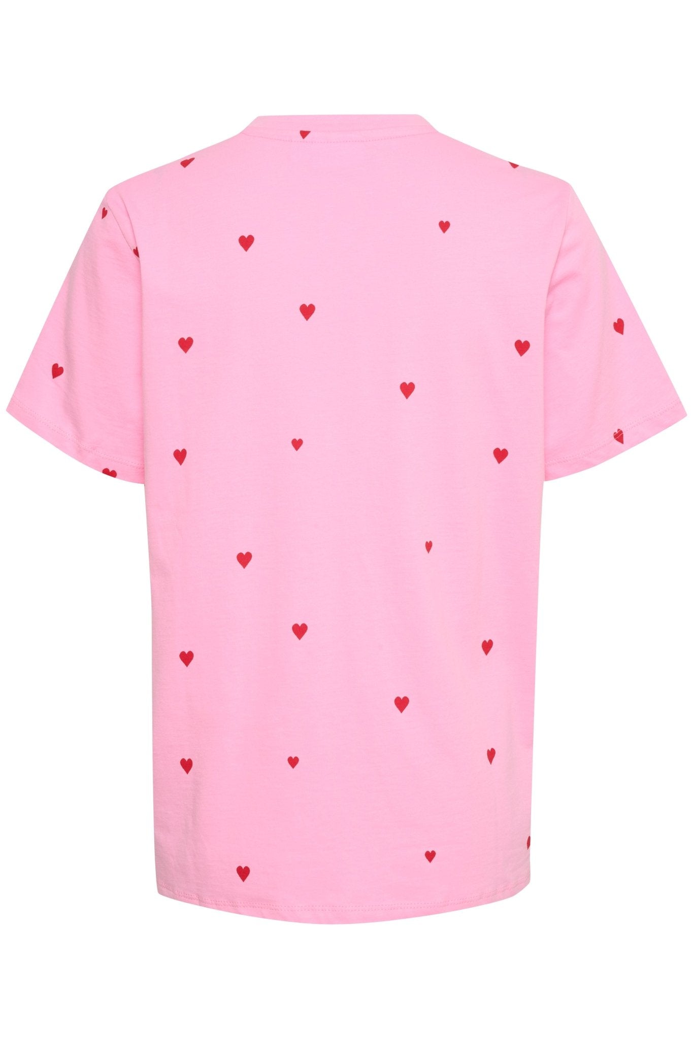 Dagni T-shirt by Saint Tropez - bonbon hearts - Blue Sky Fashions & Lingerie