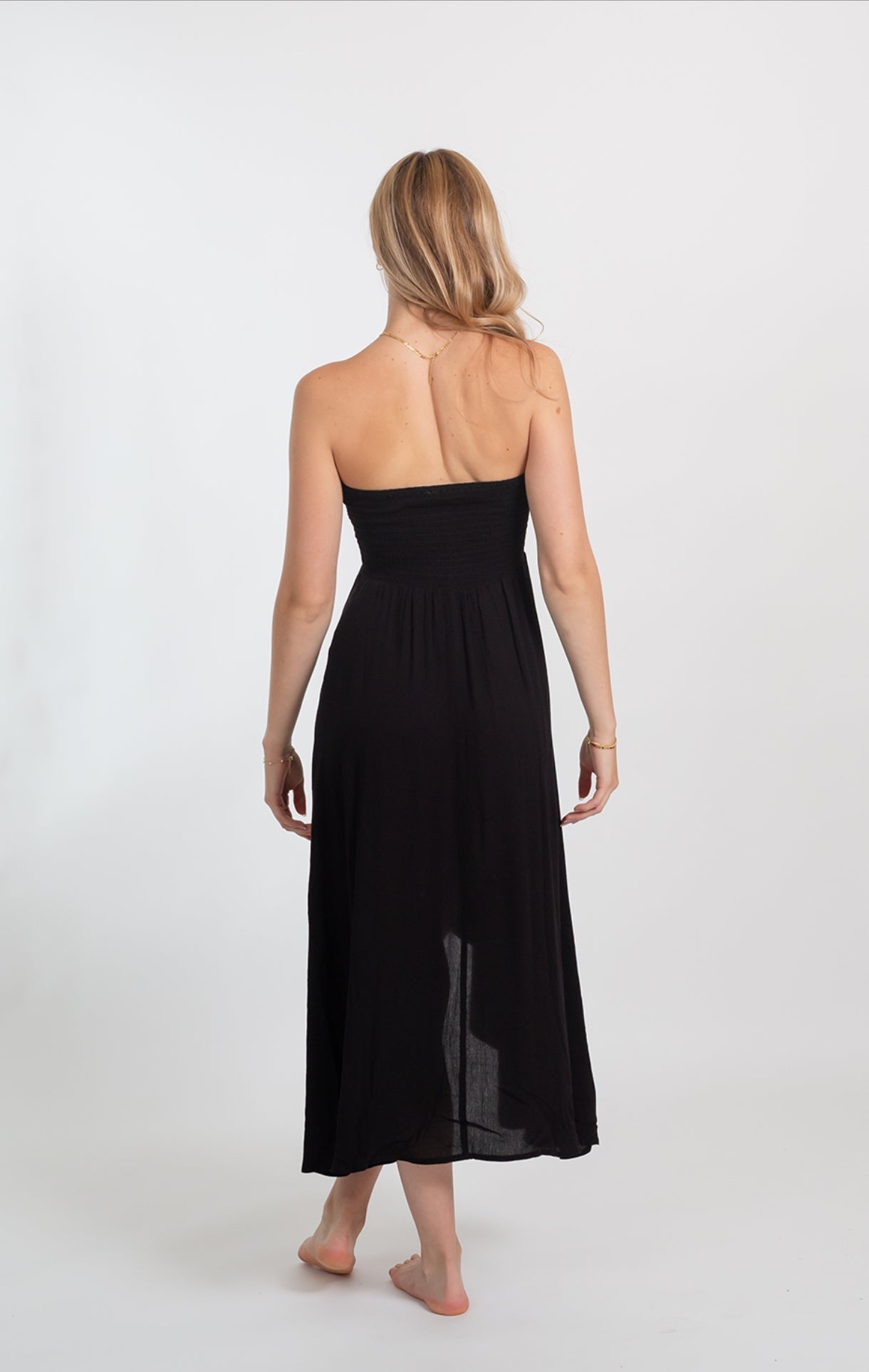 Miami Convertible Bandeau Dress - black - Blue Sky Fashions & Lingerie
