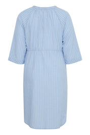 Pinstripe plus size dress by Simple Wish - Blue Sky Fashions & Lingerie
