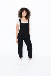 Smash + Tess MIA ROMPERALLS IN MIDNIGHT BLACK