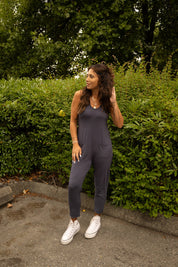 Smash + Tess SATURDAY ROMPER IN NAVY