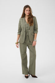 Gia Blazer by Cream - Mulled Basil