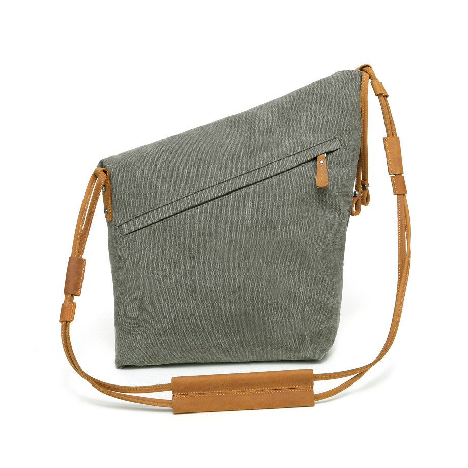 Canvas Shoulder Bag SB 378T Green