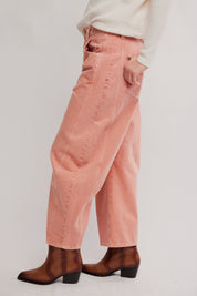 Good Luck Barrel Jeans - Desert Petal