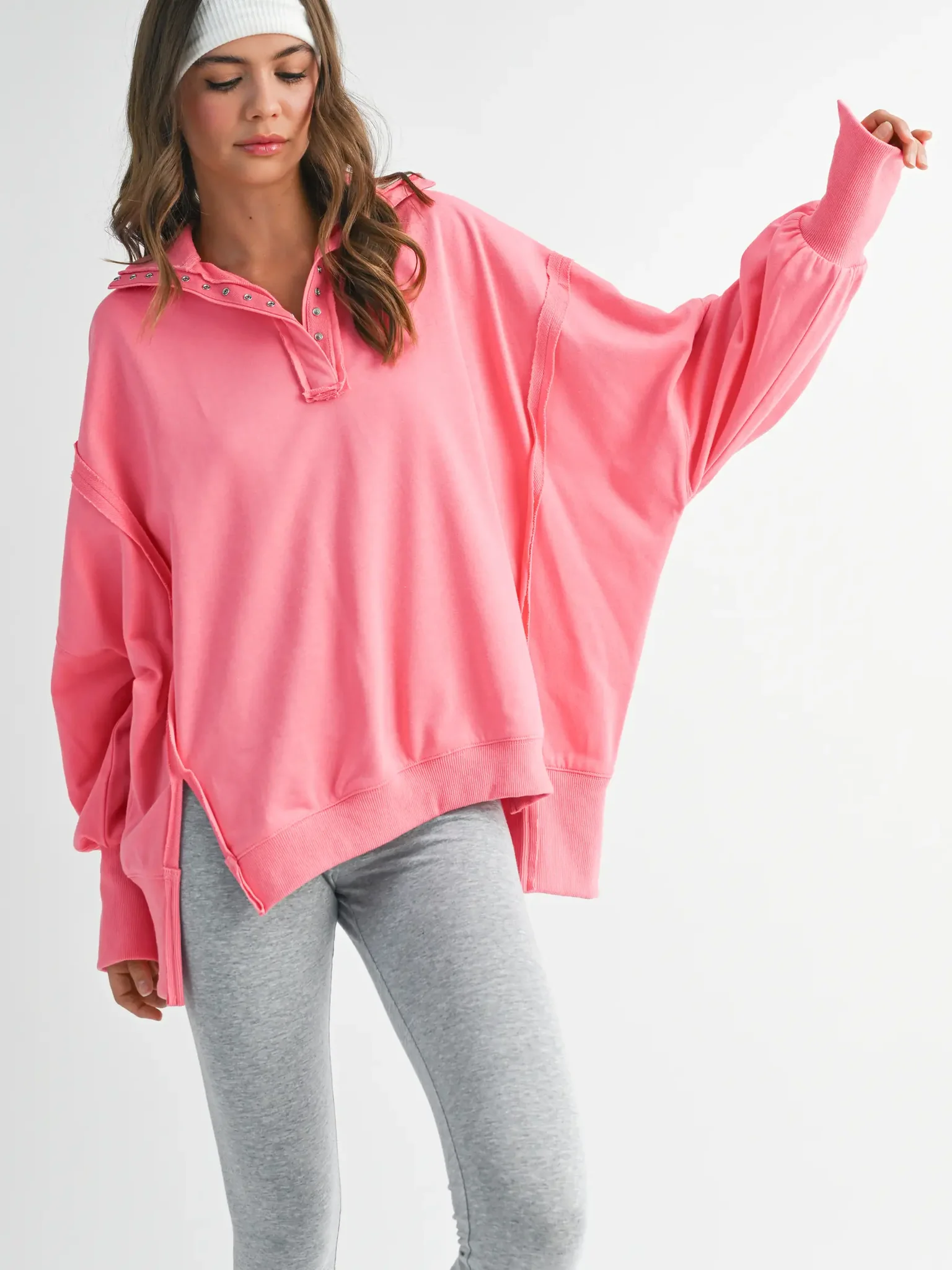 Tamika Sweatshirt - Flamingo