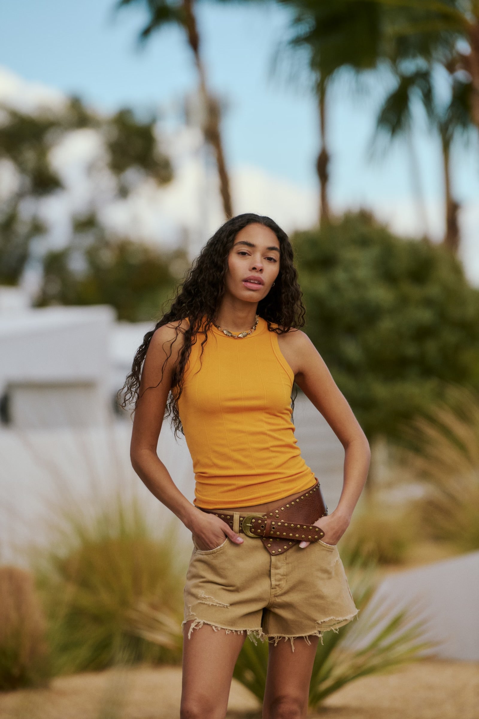 So Soft Seamless Modal Tank - Icelandic Poppy