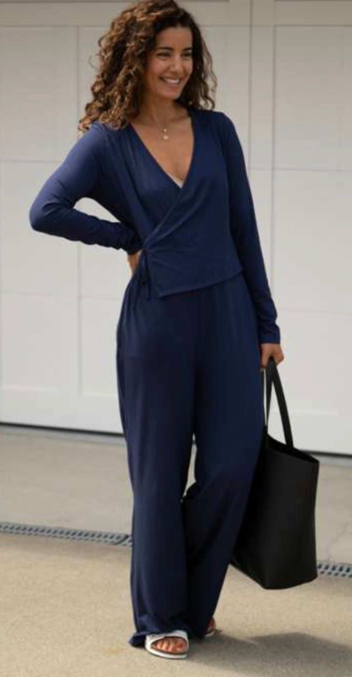 Smash + Tess Ballerina Romper - navy