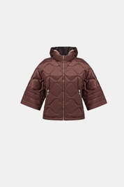 Hooded Quilted Cocoon Jacket
264604 by Joseph Ribkoff