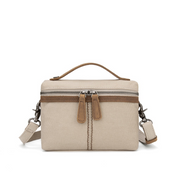 Small Canvas Multi-functional Bag MF 619W Cream