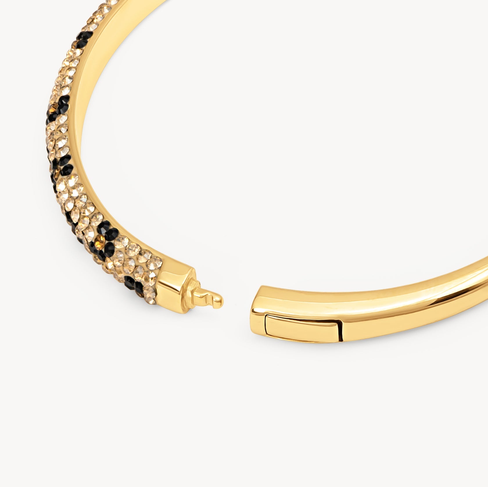 LEOPARD SPARKLE BANGLE - Small