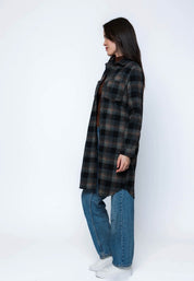 Mercer-Plaid Shirt Jacket by Orb