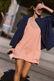 Hot Shot Mini Dress by Free People - Fruit punch