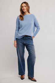We The Free Latte Blues Solid Thermal - Chambray Sky