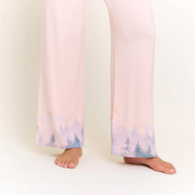 All American Tee Pant PJ Set in Champagne Mountains