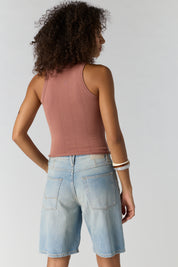So Soft Seamless Modal Tank - cedar wood
