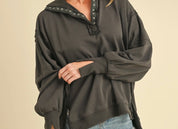 Tamika Sweatshirt - Charcoal