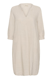 June Linen Dress by Cream - Perfectly Pale