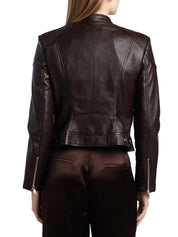 Marlene Caribou Vegan Leather Jacket by Guess