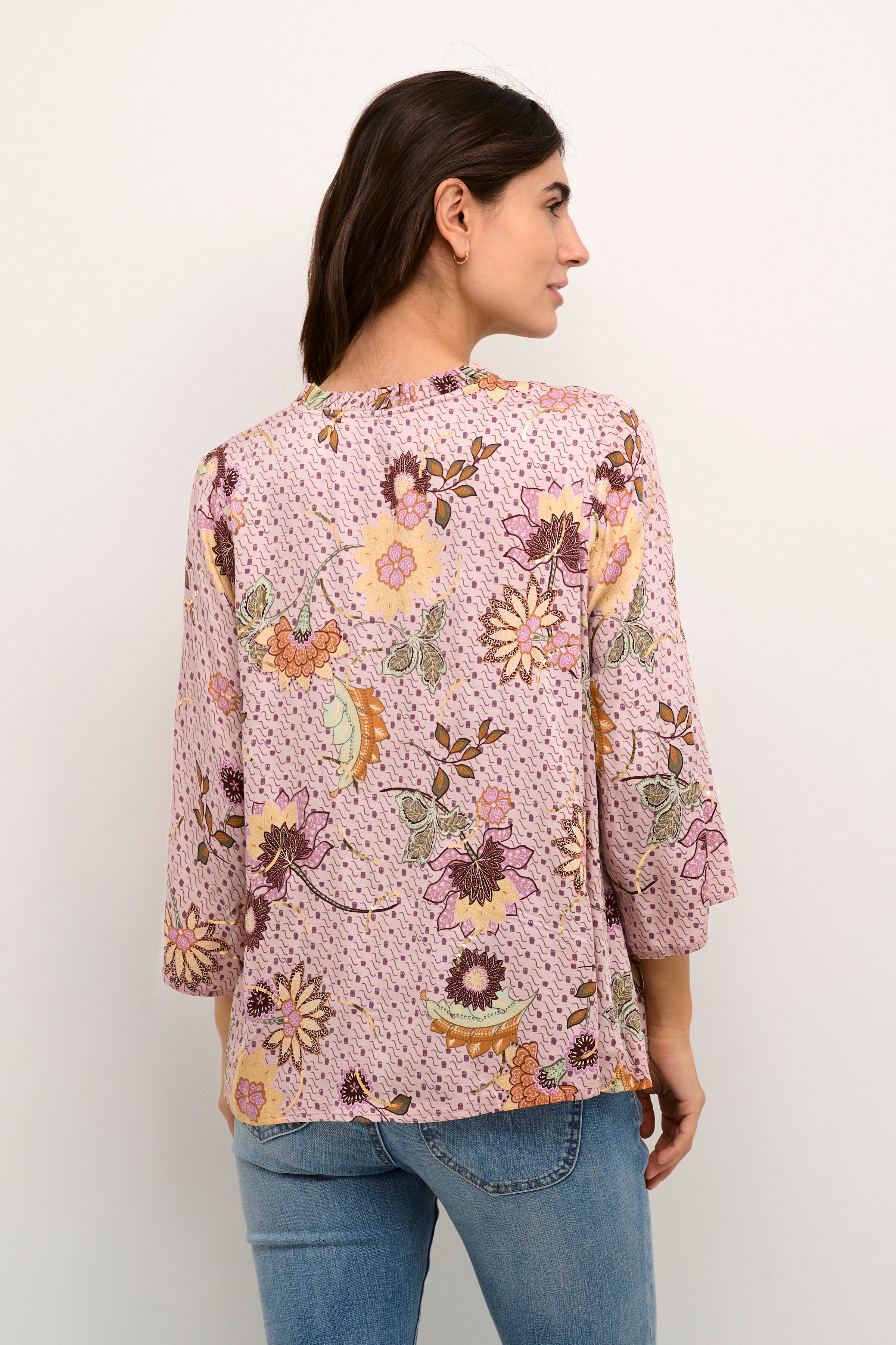 Tamo blouse by Culture - pale mauve
