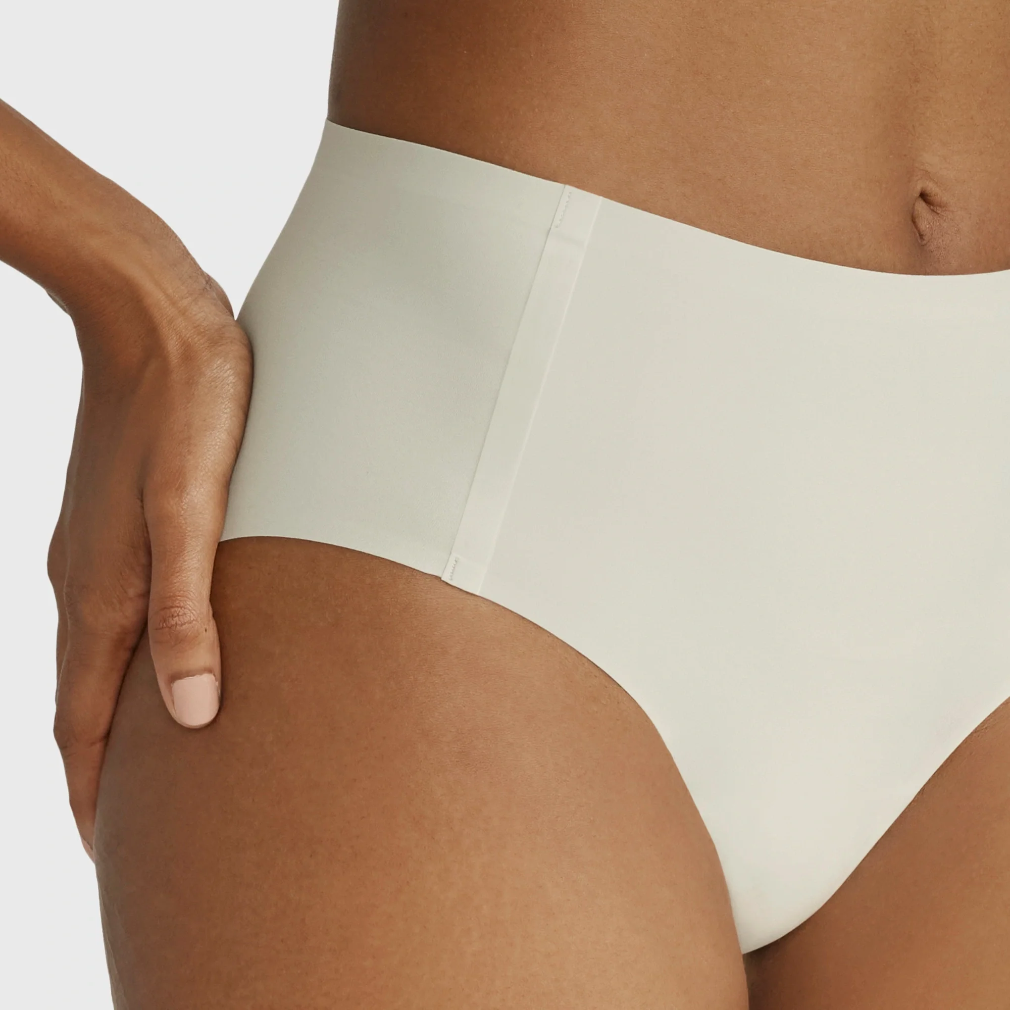 HIGH-WAISTED RETRO BIKINI - Aloe