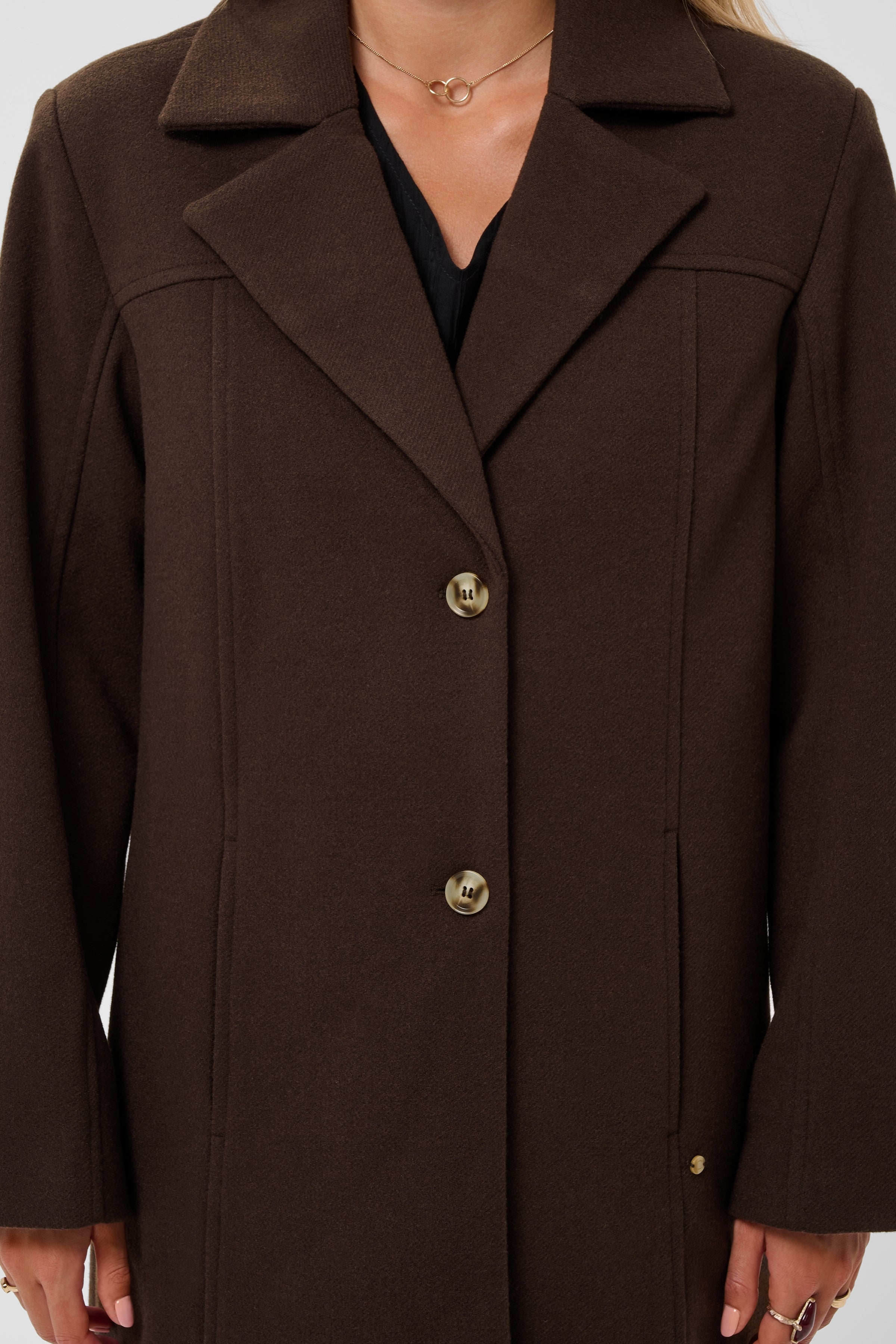 Jaze Long Coat by Cream - Java