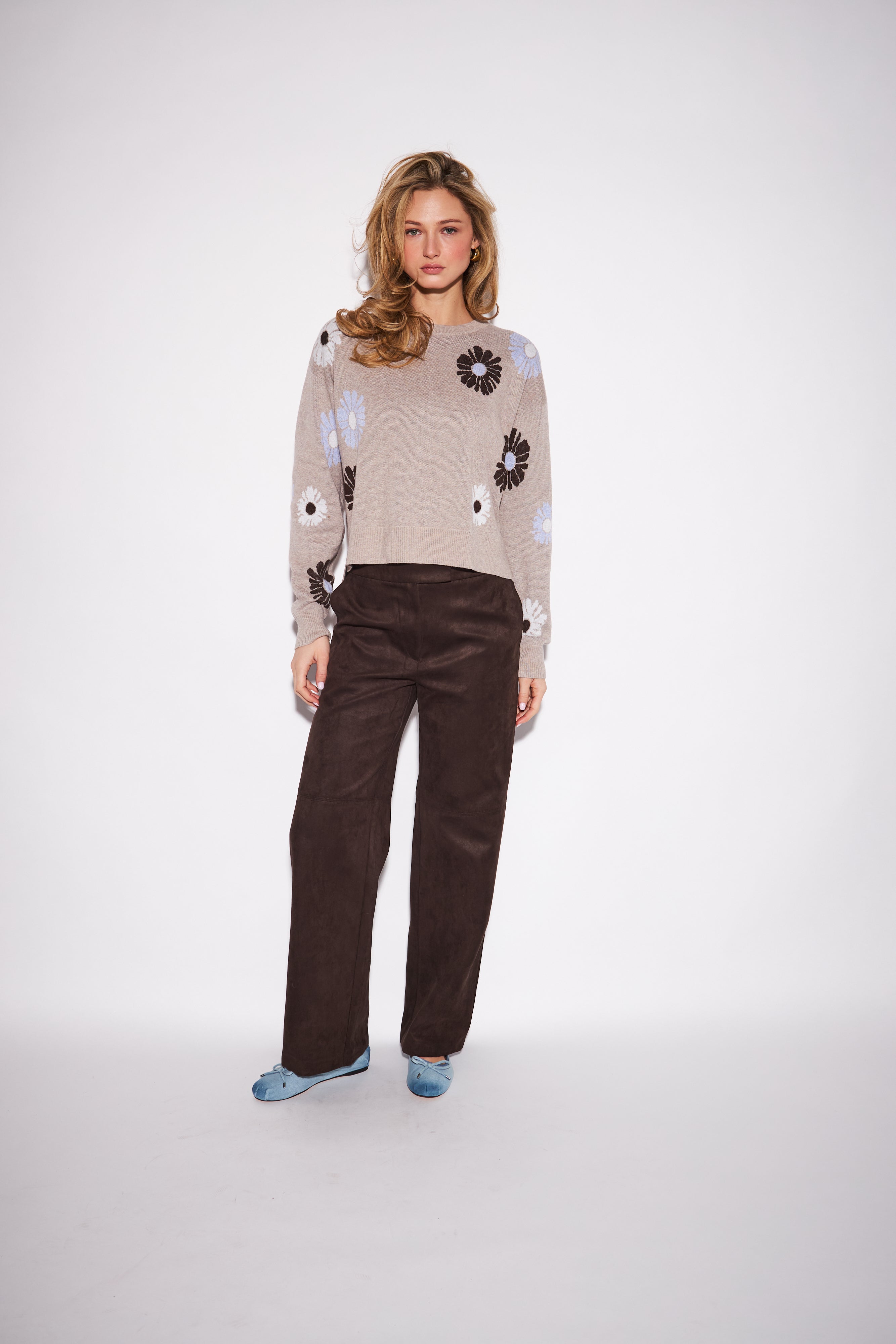 Presley Sweater by John + Jenn - Rose Bouquet