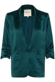 Cocamia Sateen Blazer by Cream - Ponderosa Pine