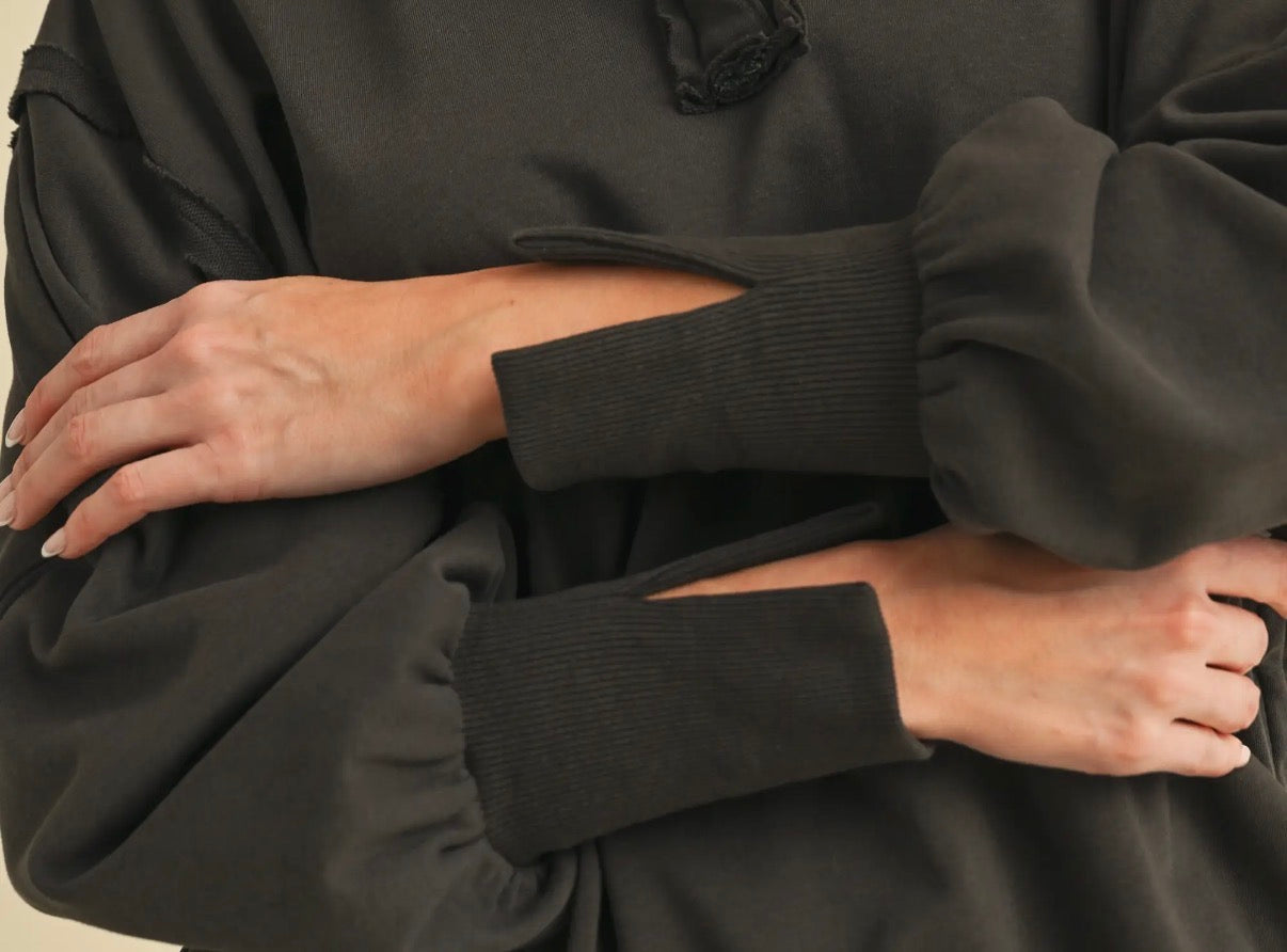 Tamika Sweatshirt - Charcoal
