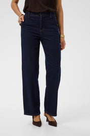 Visti Straight Leg Stretch Jeans by Cream - Cape Breton Rinse