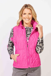 ESCAPE BY HABITAT SUMMIT VEST E51088F6- Fuchsia