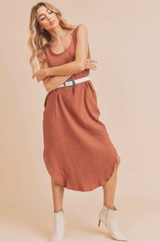 Daisy Dress - Terracotta