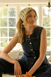Damy Denim Waistcoat by Cream - Cape Breton Rinse