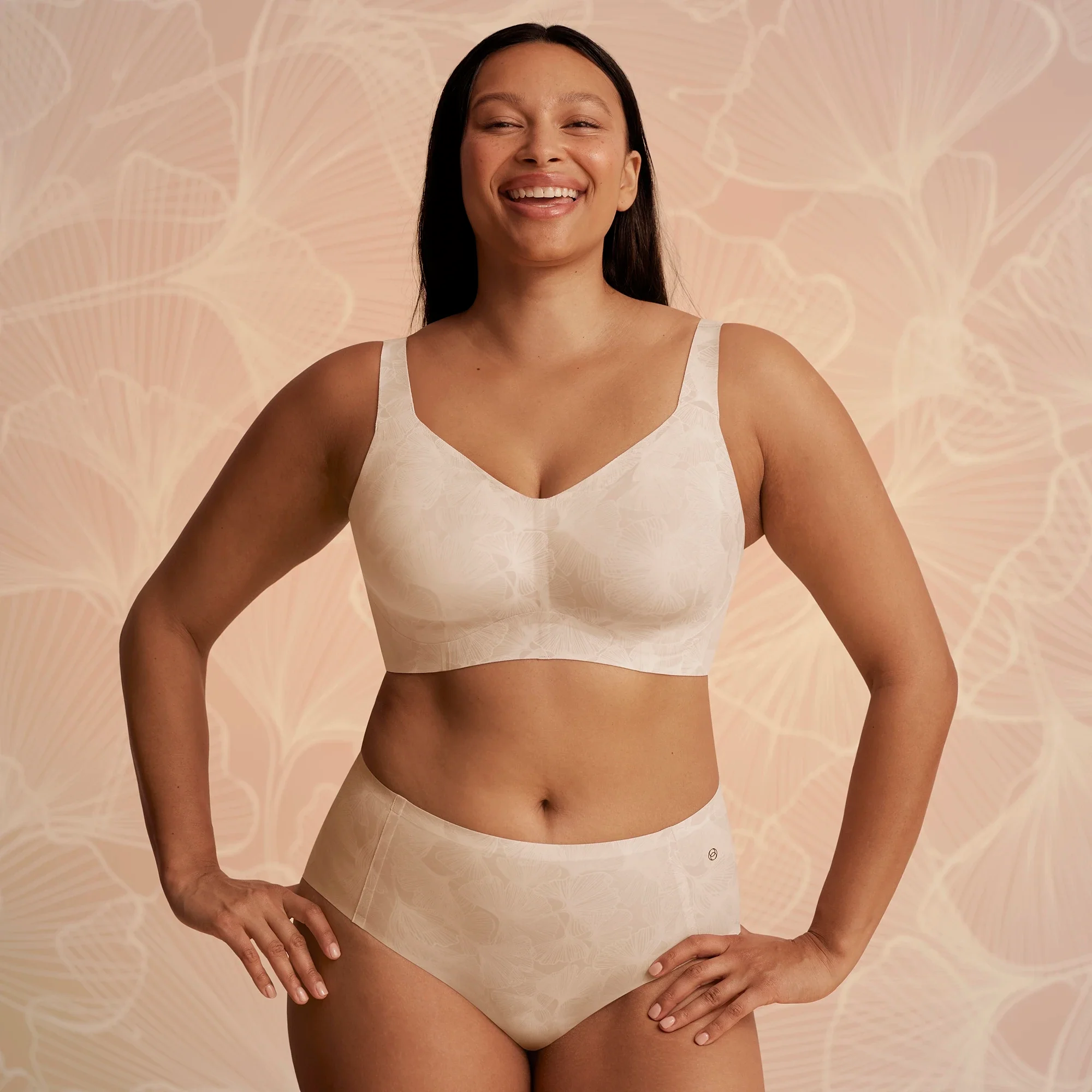 Beyond Bra by Evelyn & Bobbie - Champagne Ginkgo