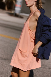 Hot Shot Mini Dress by Free People - Fruit punch