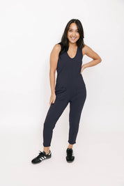 Smash + Tess SATURDAY ROMPER IN NAVY