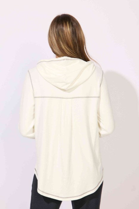 ESCAPE BY HABITAT COMFORT HOODIE E13211-Pearl