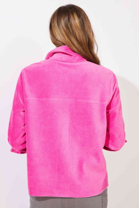 ESCAPE BY HABITAT CAMP JACKET E39011 - Fuchsia