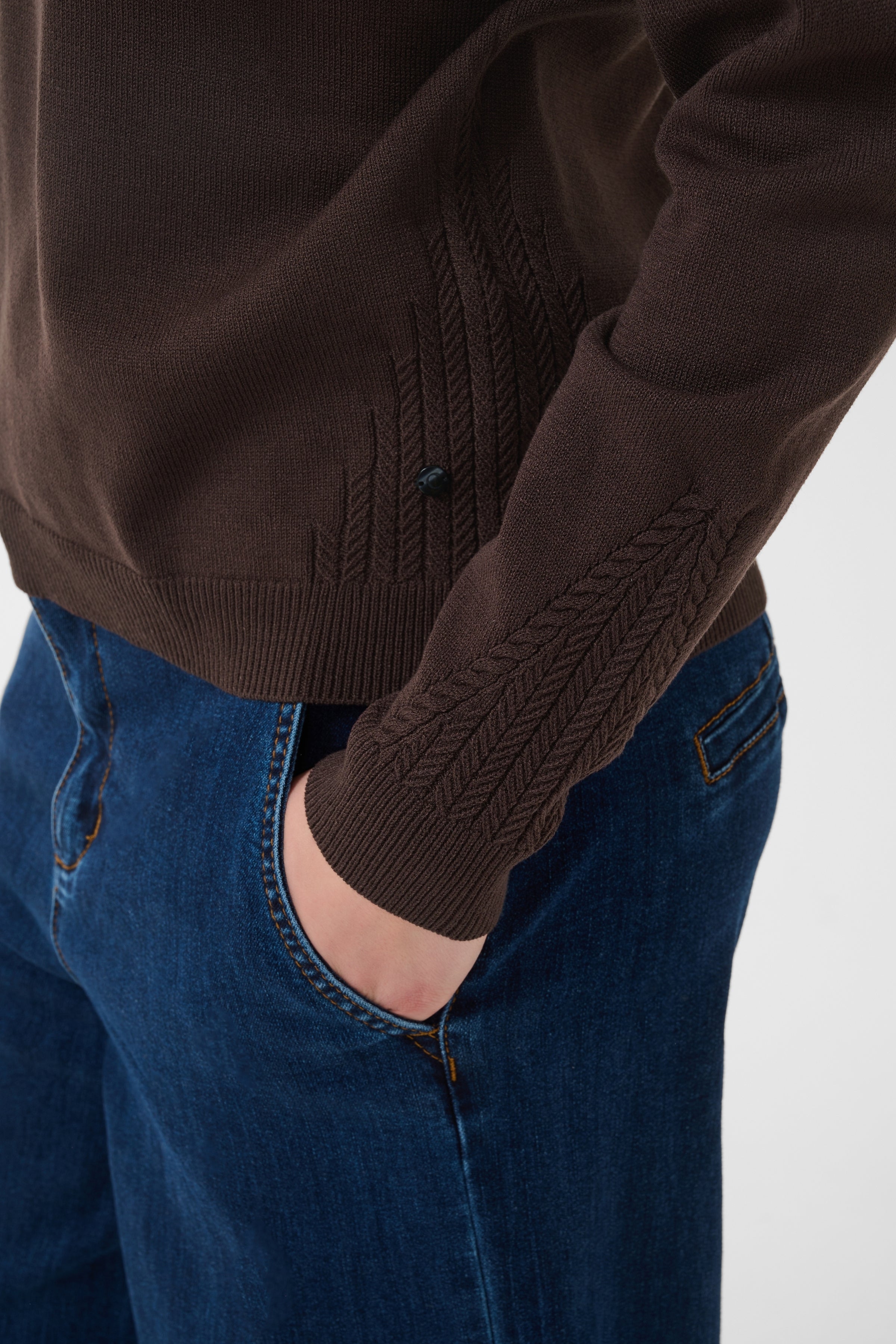 Dela Knit Pullover- Java