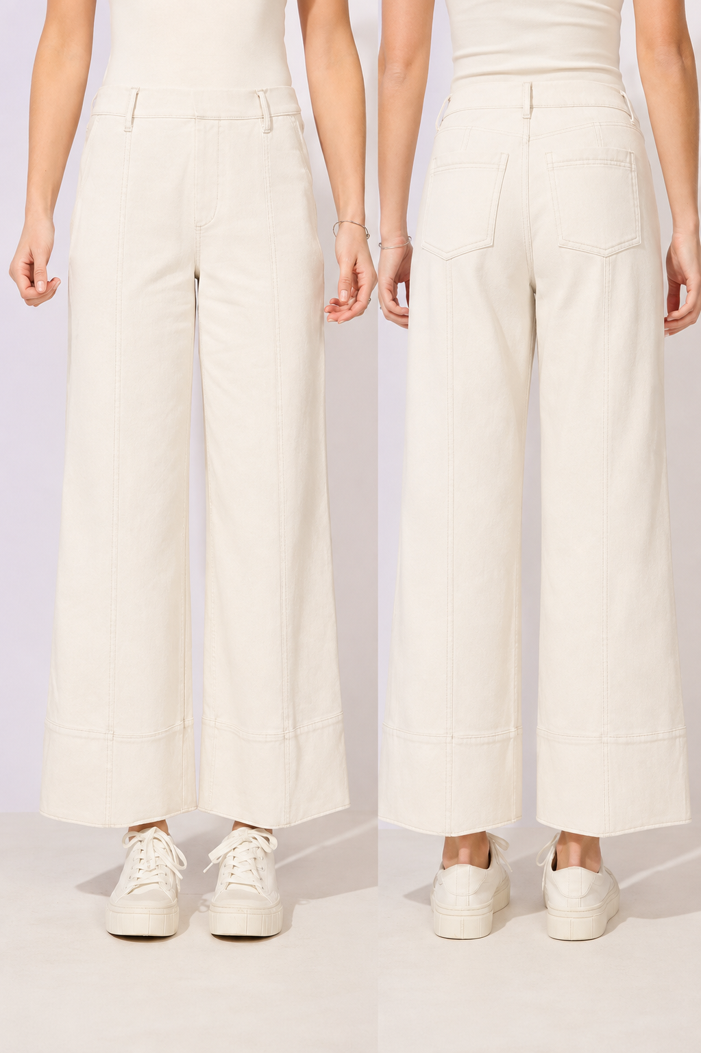 ESCAPE BY HABITAT Comfort Relaxed Jean E64067F6 - Pearl
