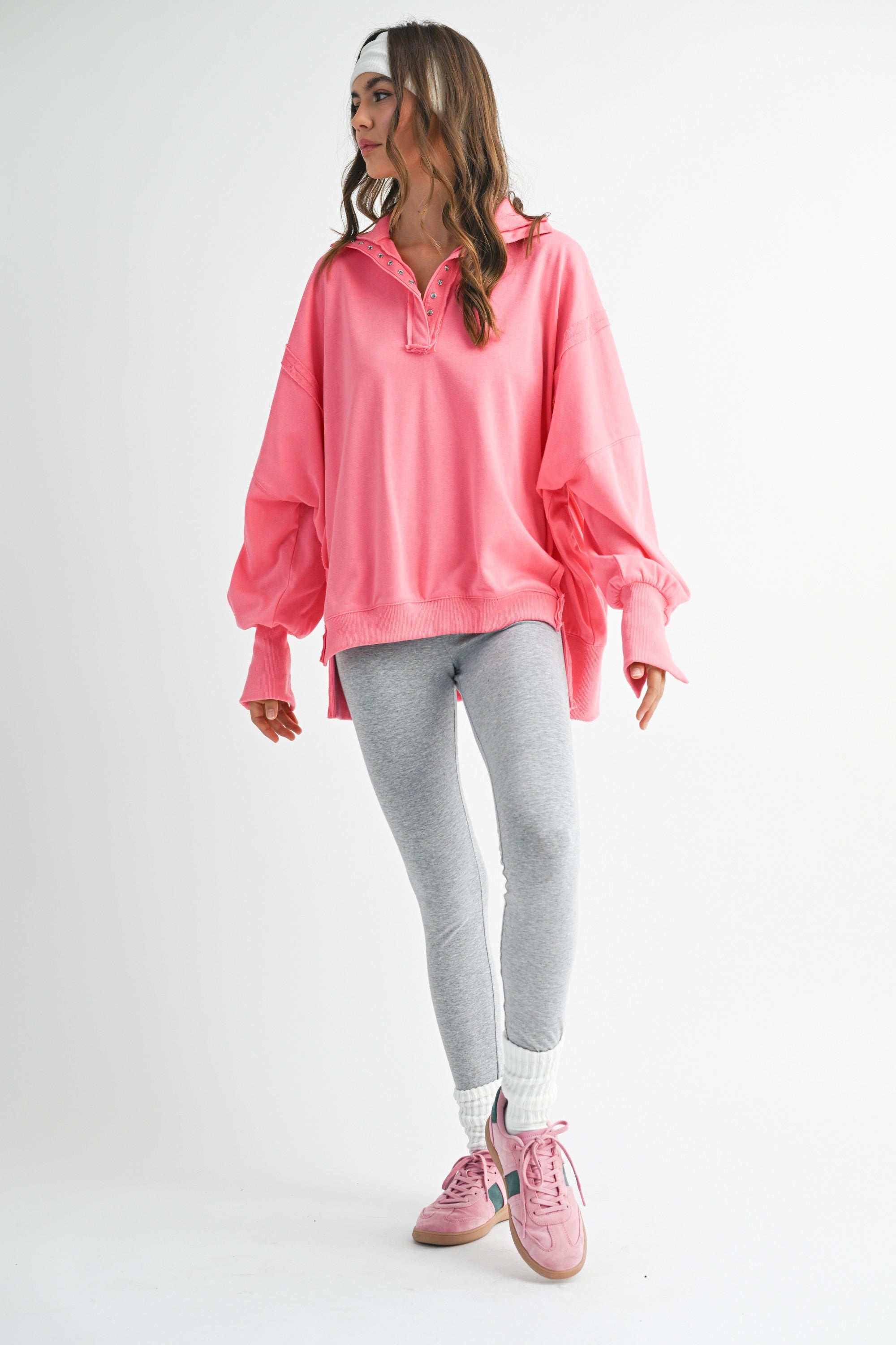 Tamika Sweatshirt - Flamingo