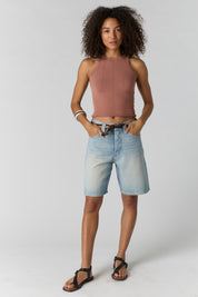 So Soft Seamless Modal Tank - cedar wood