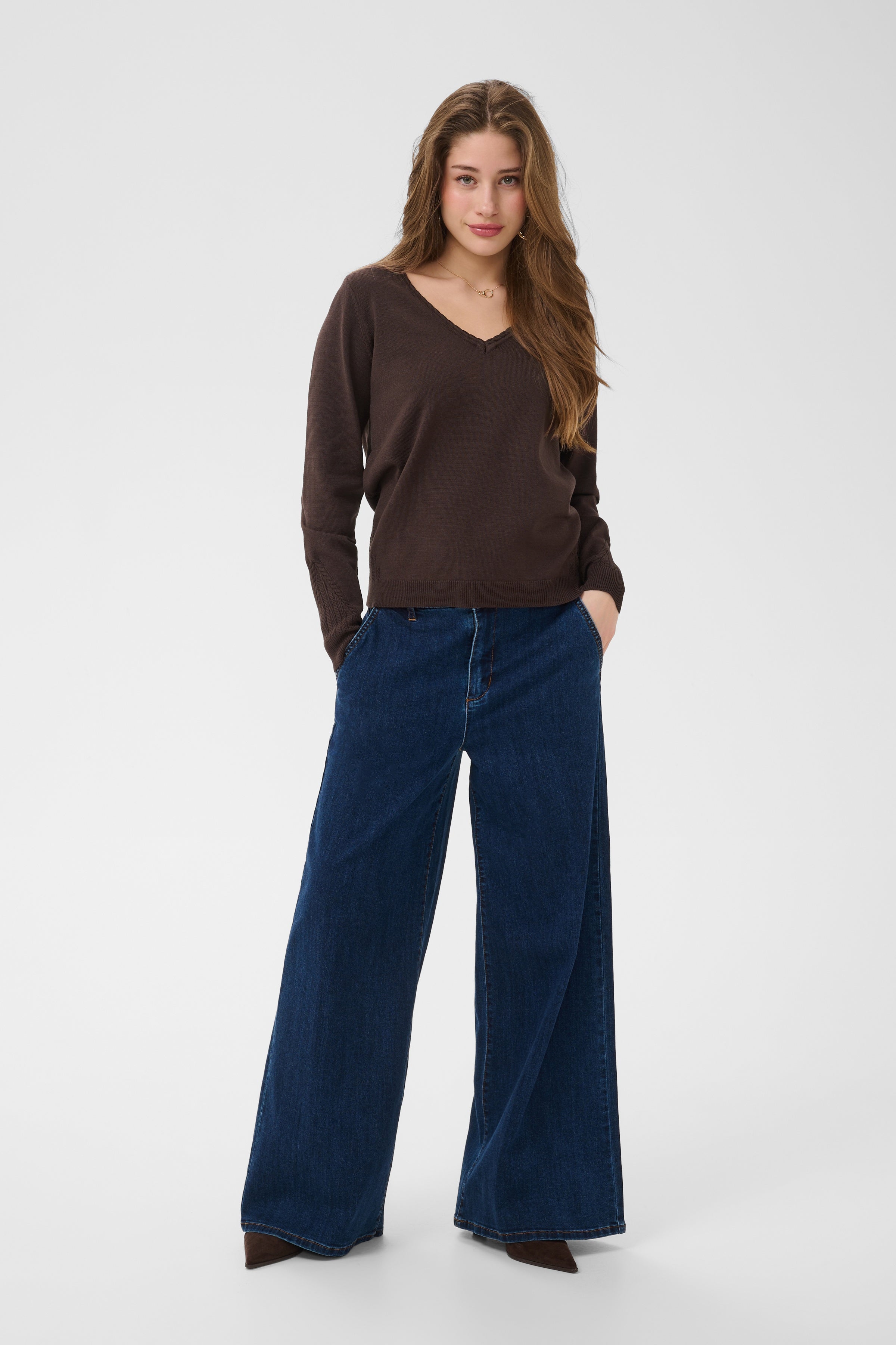 Dela Knit Pullover- Java