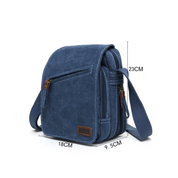 Small Canvas Shoulder Bag SB 393A (Pearl)