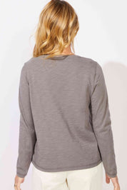 ESCAPE BY HABITAT PERFECT LAYER TEE "CRAFT HEART" E45101-VOLCANO