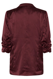 Cocamia Sateen Blazer by Cream - Zinfandel
