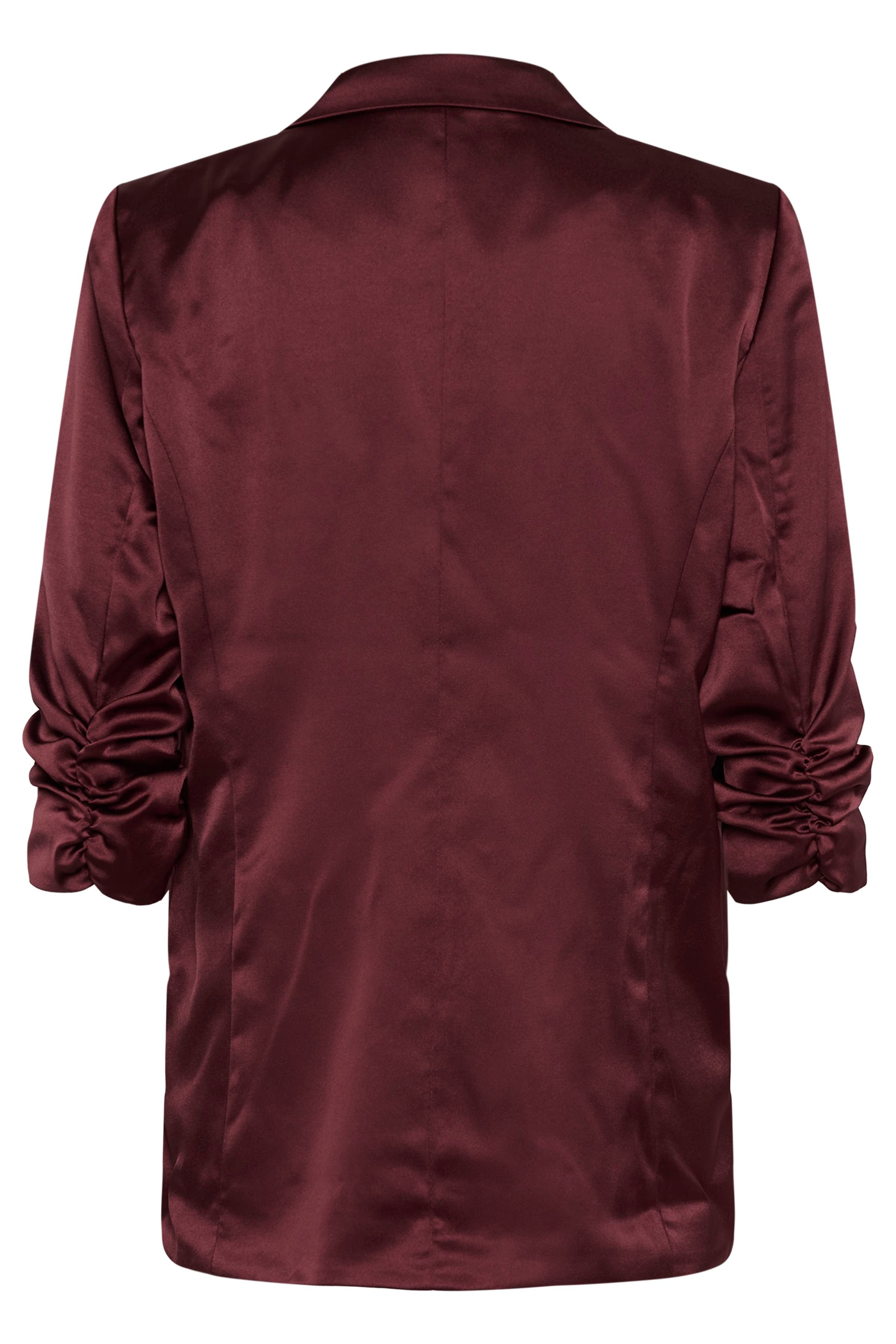 Cocamia Sateen Blazer by Cream - Zinfandel